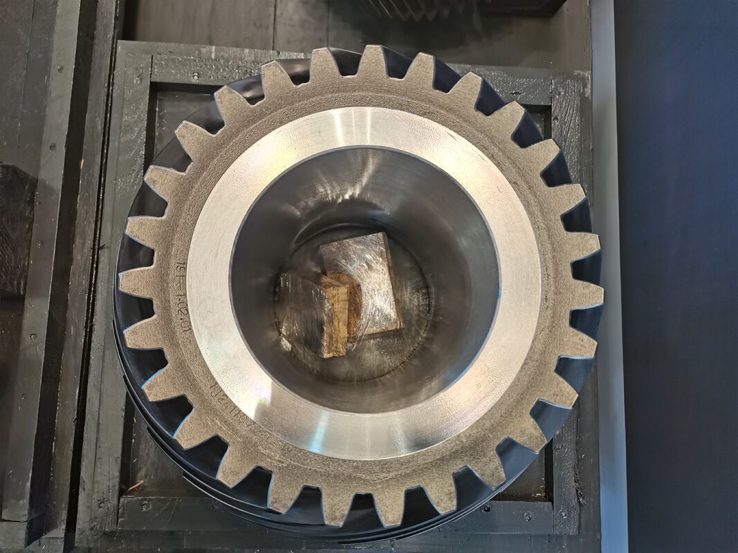 Ingranaggi a guinzaglio a spirale ad alta precisione con durezza HRC45-62 e numero di denti personalizzabili per una trasmissione di potenza fluida