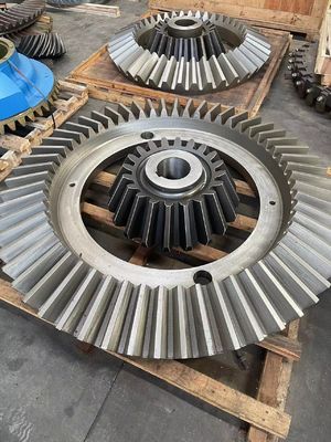 Antirust Helical Bevel Gear Spirale Con Richieduto Superficie Finish Personalizzazione